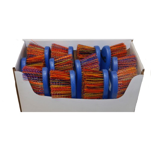 Showmaster Rainbow Dandy Brush 12/Pack